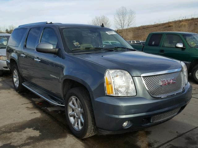 1GKFK66857J390560 - 2007 GMC YUKON XL D BLUE photo 1