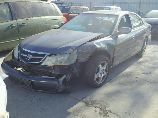 19UUA56663A061179 - 2003 ACURA 3.2TL GRAY photo 2