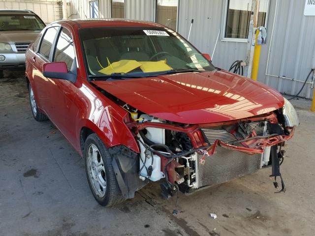 1FAHP36NX9W126935 - 2009 FORD FOCUS SES RED photo 1