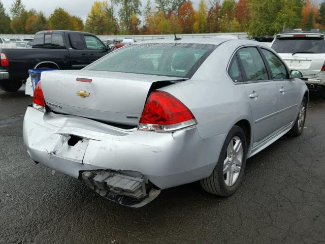 2G1WB5E34F1134701 - 2015 CHEVROLET IMPALA LIM SILVER photo 4