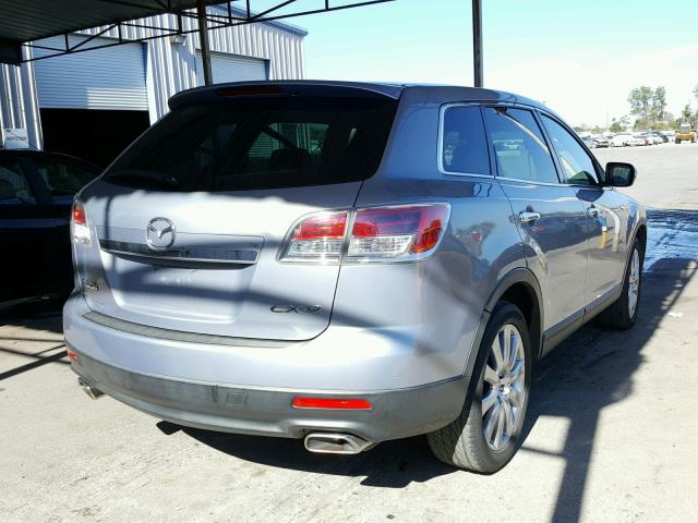 JM3TB28A880144365 - 2008 MAZDA CX-9 SILVER photo 4