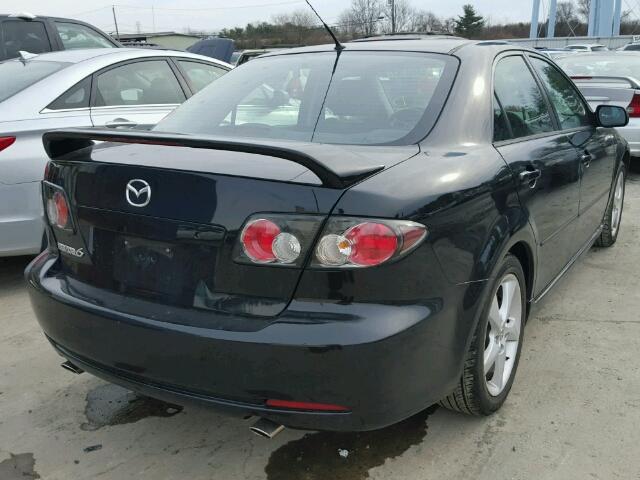 1YVHP80C685M16800 - 2008 MAZDA 6 I BLACK photo 4