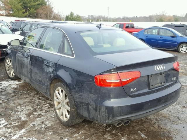 WAUFFAFL6DA143998 - 2013 AUDI A4 PREMIUM GRAY photo 3