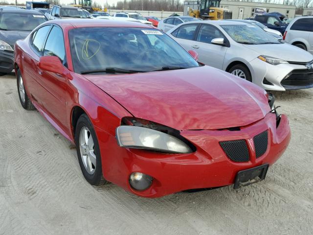 2G2WP552781113087 - 2008 PONTIAC GRAND PRIX Կարմիր լուսանկար 1