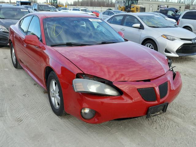 2G2WP552781113087 - 2008 PONTIAC GRAND PRIX RED photo 1