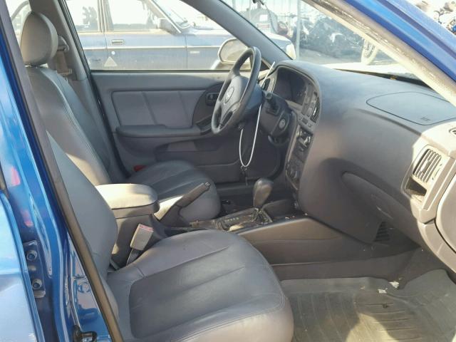 KMHDN56D66U200081 - 2006 HYUNDAI ELANTRA GL BLUE photo 5