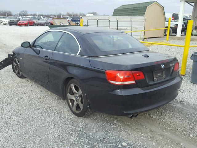 WBAWL13537PX16288 - 2007 BMW 328 I BLACK photo 3