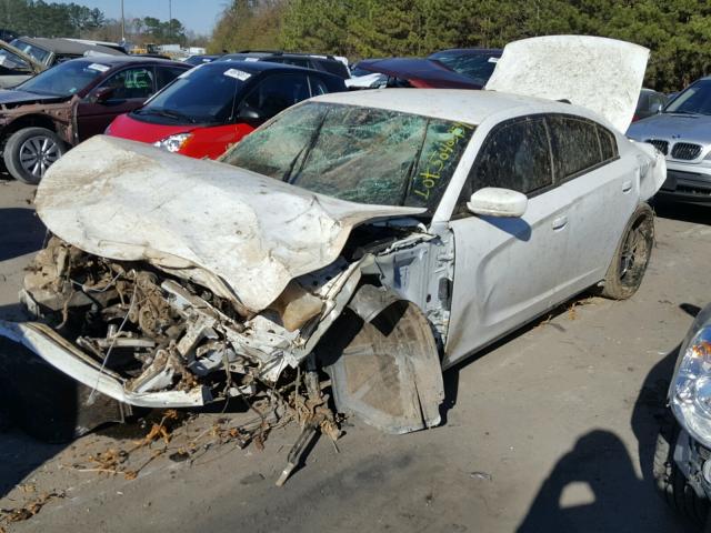 2C3CDXBG1GH103507 - 2016 DODGE CHARGER SE WHITE photo 2