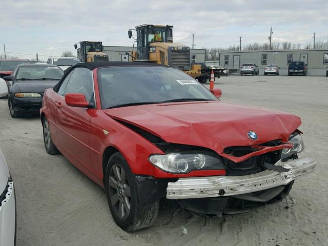 WBABW33485PL37132 - 2005 BMW 325 CI RED photo 1