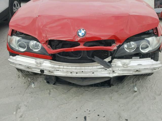 WBABW33485PL37132 - 2005 BMW 325 CI RED photo 9