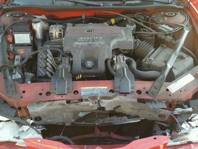 2G1WZ151649370333 - 2004 CHEVROLET MONTE CARL RED photo 7