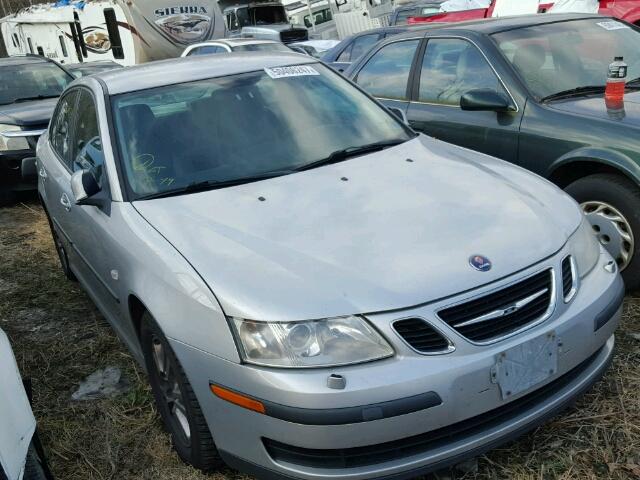 YS3FD49Y561123240 - 2006 SAAB 9-3 BASE SILVER photo 1