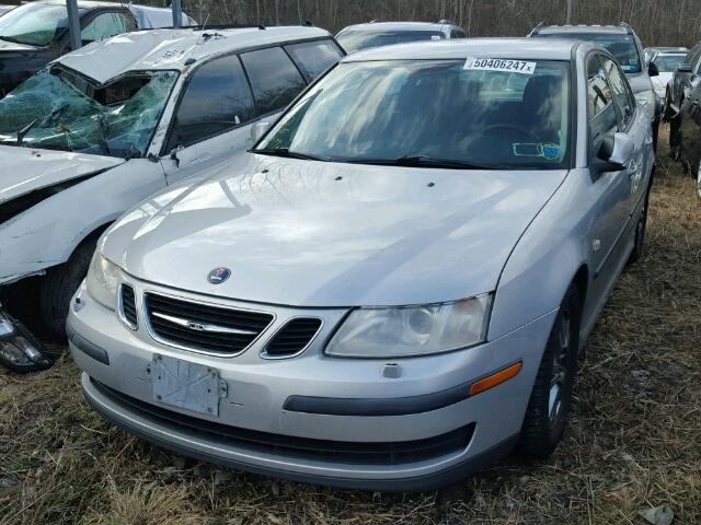 YS3FD49Y561123240 - 2006 SAAB 9-3 BASE SILVER photo 2