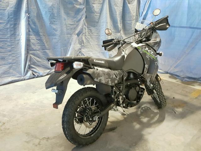 JKAKLEE18HDA90515 - 2017 KAWASAKI KL650 E GRAY photo 4