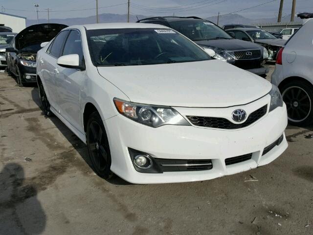 4T1BF1FKXCU508264 - 2012 TOYOTA CAMRY BASE WHITE photo 1