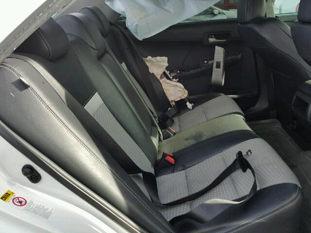 4T1BF1FKXCU508264 - 2012 TOYOTA CAMRY BASE WHITE photo 6