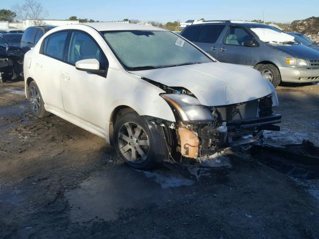 3N1AB6APXAL633349 - 2010 NISSAN SENTRA 2.0 WHITE photo 1