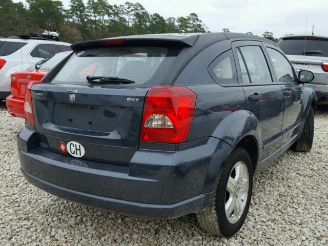 1B3HB48BX8D552279 - 2008 DODGE CALIBER SX BLUE photo 4