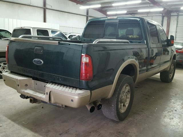 1FTSW21R88EA46335 - 2008 FORD F250 SUPER TWO TONE photo 4