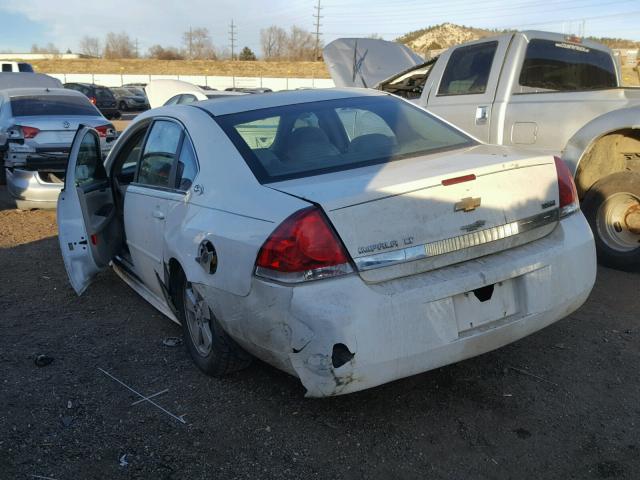 2G1WT57K691207864 - 2009 CHEVROLET IMPALA 1LT WHITE photo 3