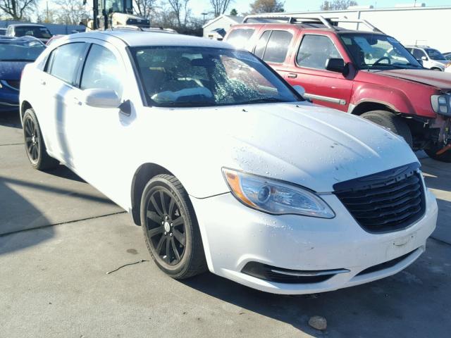 1C3BC1FG3BN503123 - 2011 CHRYSLER 200 TOURIN WHITE photo 1