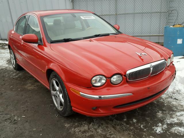 SAJEA51C54WD88777 - 2004 JAGUAR X-TYPE 3.0 RED photo 1