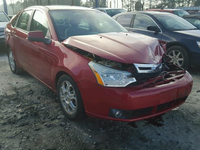 1FAHP36N89W117599 - 2009 FORD FOCUS SES RED photo 1