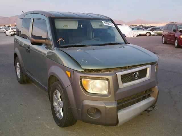 5J6YH28573L021237 - 2003 HONDA ELEMENT EX GREEN photo 1