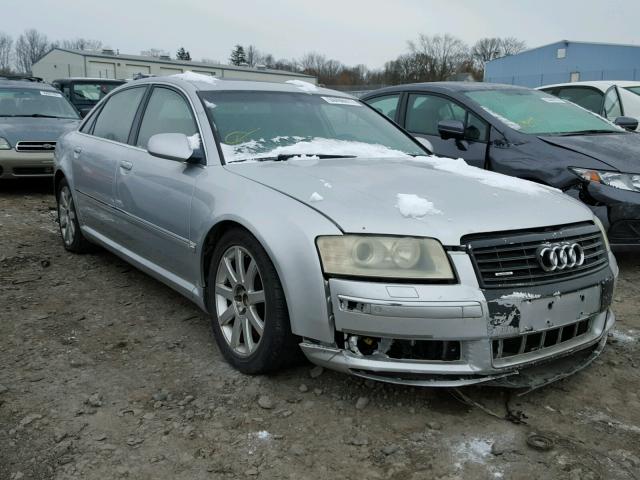 WAUML44E35N000751 - 2005 AUDI A8 L QUATT SILVER photo 1