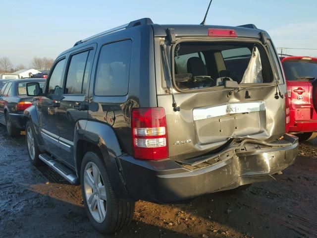 1J4PN2GK3BW593026 - 2011 JEEP LIBERTY SP GRAY photo 3