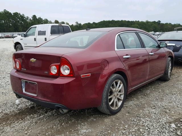 1G1ZK57749F190132 - 2009 CHEVROLET MALIBU LTZ 红色 照片 4