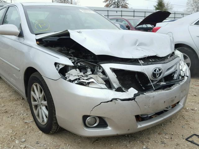 4T4BF3EK7AR041336 - 2010 TOYOTA CAMRY BASE SILVER photo 9