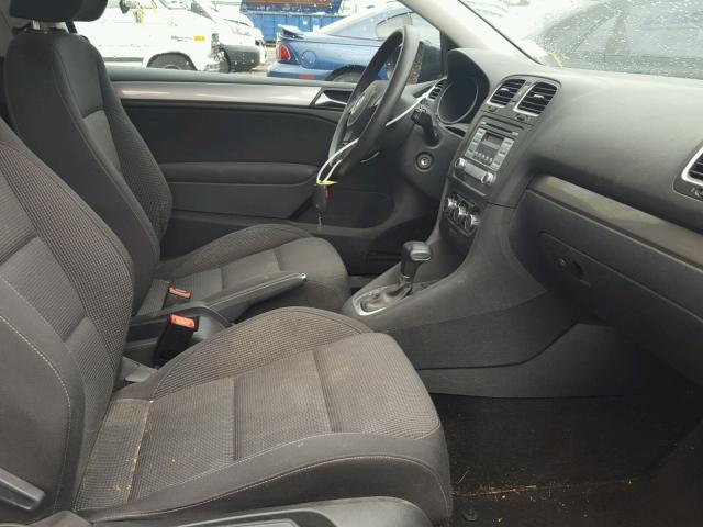 WVWBB7AJ4AW263657 - 2010 VOLKSWAGEN GOLF BLUE photo 5