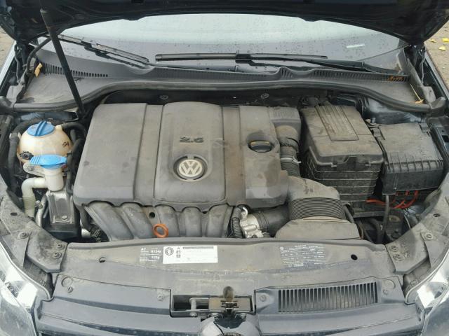 WVWBB7AJ4AW263657 - 2010 VOLKSWAGEN GOLF BLUE photo 7