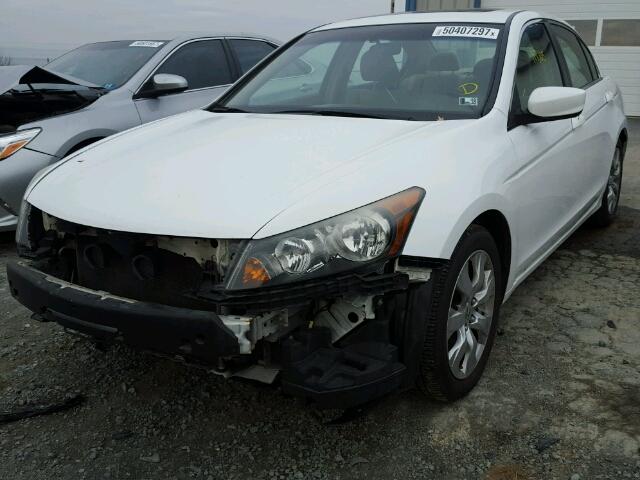 1HGCP26758A013276 - 2008 HONDA ACCORD EX WHITE photo 2