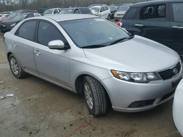 KNAFU4A23C5543241 - 2012 KIA FORTE EX SILVER photo 1