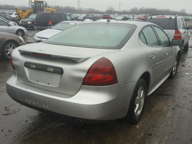 2G2WP552361309511 - 2006 PONTIAC GRAND PRIX SILVER photo 4