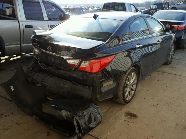 5NPEC4ACXDH729693 - 2013 HYUNDAI SONATA SE BLACK photo 4