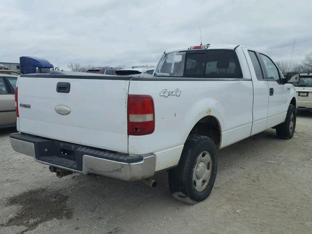 1FTVX14597NA60160 - 2007 FORD F150 WHITE photo 4