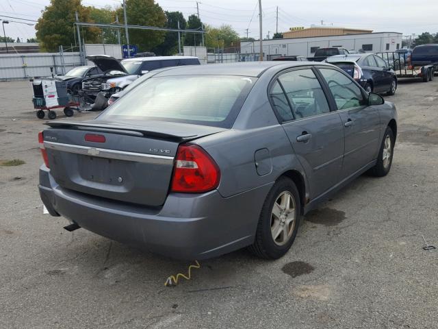 1G1ZT54834F105350 - 2004 CHEVROLET MALIBU LS Boz foto 4