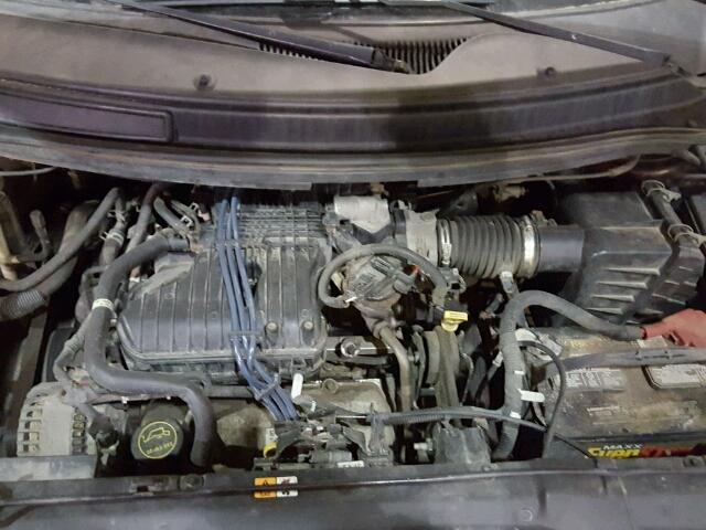 2FMZA55276BA04335 - 2006 FORD FREESTAR S BURGUNDY photo 7