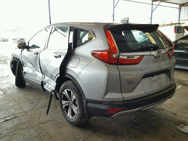 7FARW5H3XHE011915 - 2017 HONDA CR-V LX SILVER photo 3