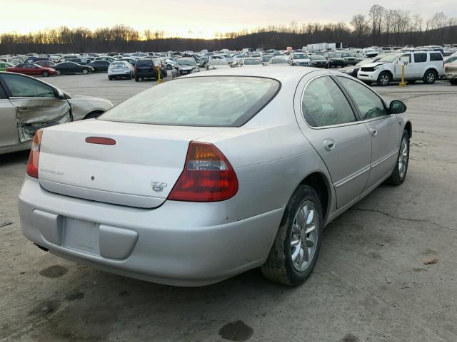 2C3AE66G73H522920 - 2003 CHRYSLER 300M SILVER photo 4