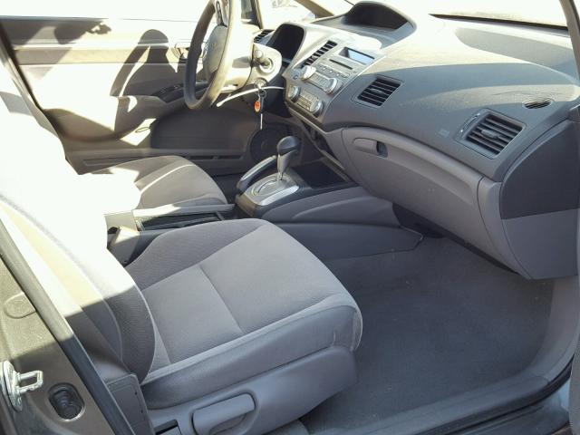 1HGFA16876L114175 - 2006 HONDA CIVIC EX ნაცრისფერი ფოტო 5