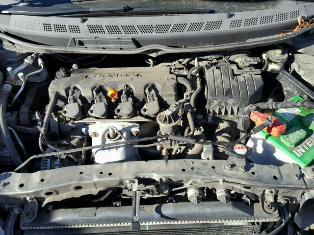 1HGFA16876L114175 - 2006 HONDA CIVIC EX ნაცრისფერი ფოტო 7