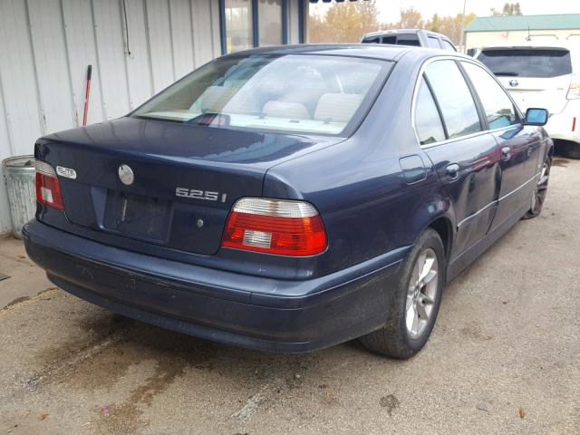 WBADT43493G027091 - 2003 BMW 525 I AUTO BLUE photo 4