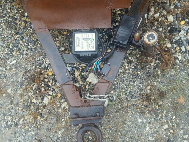 1RQUE1621V8001235 - 2000 UTILITY TRAILER BLACK photo 10