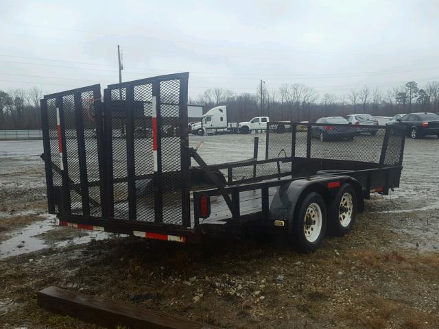 1RQUE1621V8001235 - 2000 UTILITY TRAILER BLACK photo 4