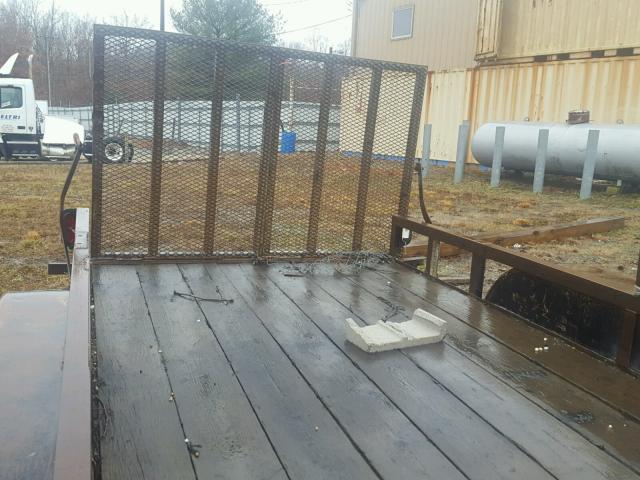 1RQUE1621V8001235 - 2000 UTILITY TRAILER BLACK photo 6