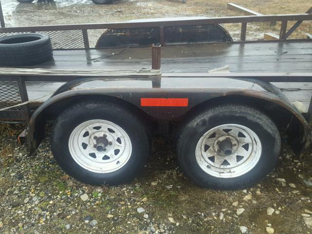 1RQUE1621V8001235 - 2000 UTILITY TRAILER BLACK photo 8